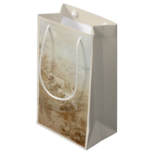 Honden - Gift Bag Klein Cadeauzakje (Voorkant Gekanteld)