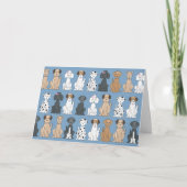 Honden glimlachen kaart (Voorkant)