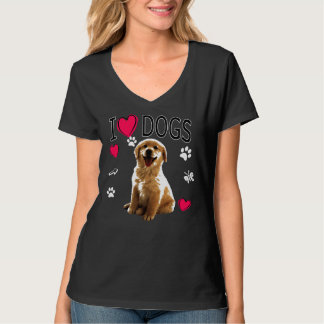 Honden Golden Labrador Retriever T-shirt