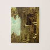 Honden, Greyhound en Spaniel, Doctor Fop by Herrin Legpuzzel (Verticaal)