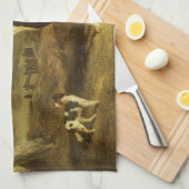 Honden, Greyhound en Spaniel, Doctor Fop by Herrin Theedoek (Quarter Fold)