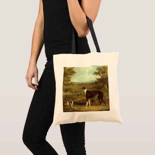Honden, Greyhound en Spaniel, Doctor Fop by Herrin Tote Bag (Voorkant (product))