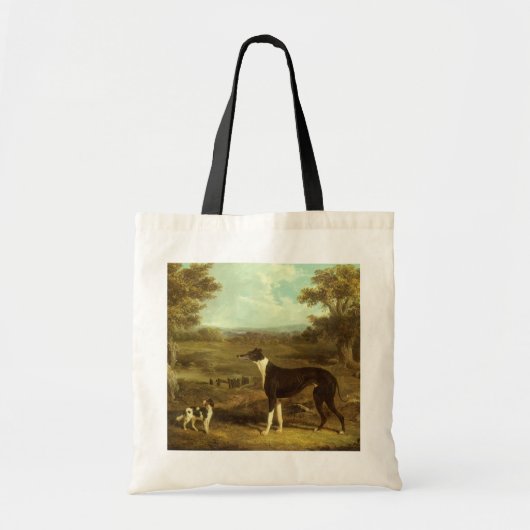 Honden, Greyhound en Spaniel, Doctor Fop by Herrin Tote Bag (Voorkant)