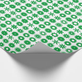 Honden - Groen gras wit Cadeaupapier (Hoek)