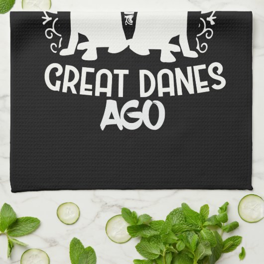 Honden - Grote Denen Theedoek (Gevouwen)