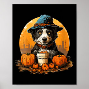 Honden Halloween voor vrouwen Poster