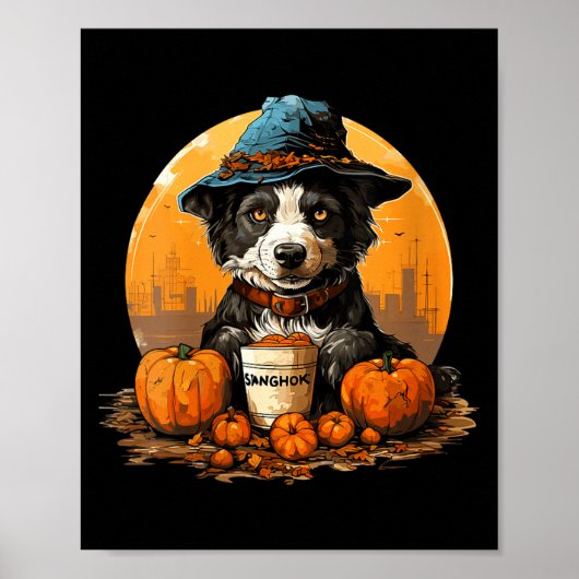 Honden Halloween voor vrouwen Poster (Voorkant)