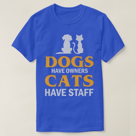 Honden hebben eigenaarscatten met een loophond van t-shirt (Design voorkant)