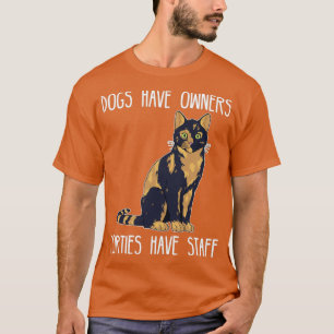 Honden hebben eigenaarstradities met personeel tor t-shirt