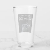 Honden hebben eigenaren, katten hebben personeel glas (Achterkant)