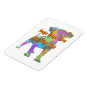 Honden hebben liefde nodig om je hond te knuffelen magneet (Linkerzijde)