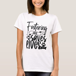 Honden helpen levens te redden t-shirt