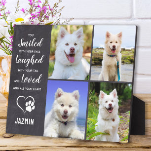Honden Herdenkingsgeschenk - Aandenken bij het ver Fotoplaat