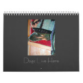 Honden hier live kalender (Hoes)