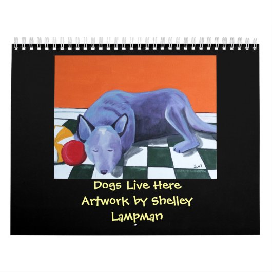 Honden hier live kalender (Hoes)