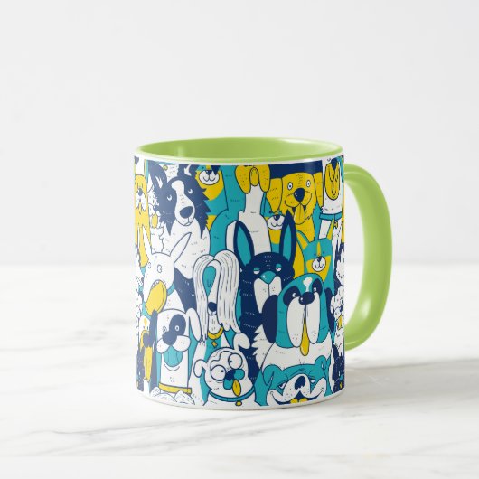 Honden, honden, honden mok (Voorkant rechts)