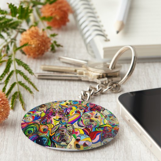 Honden, Honden, HONDEN! Sleutelhanger (Zijkant)