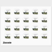 Honden - Honden - Sportieve rassen Ronde Sticker (Vel)