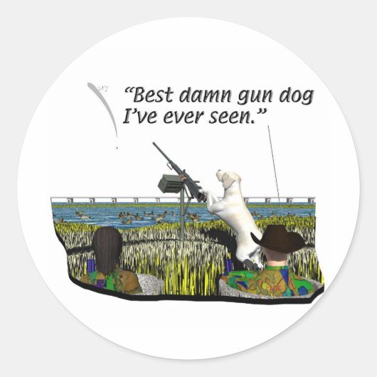 Honden - Honden - Sportieve rassen Ronde Sticker (Voorkant)