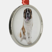 Honden houden ook van Kerstmis! Metalen Ornament (Rechts)