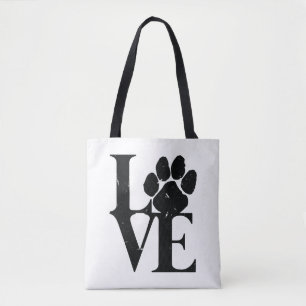 Honden houden van honden tote bag