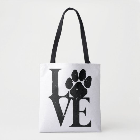 Honden houden van honden tote bag (Voorkant)