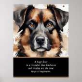 Honden houden van Poster (Voorkant)