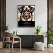 Honden houden van Poster