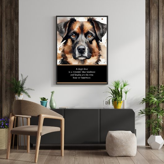 Honden houden van Poster