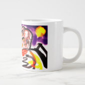 Honden houden van 's nachts grote koffiekop (Rechts)