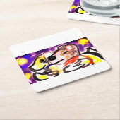 Honden houden van 's nachts kartonnen onderzetters (Schuin)