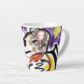 Honden houden van 's nachts latte mok (Rechterhoek)