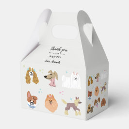 Honden Huisdieren Kinderen Verjaardagsfeest Bedankdoosjes