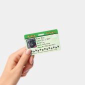 Honden ID-kaart - Groen Badge (Handheld)
