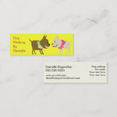 Honden in Bandana- Pet Care Business Mini Visitekaartje (Voorkant / Achterkant)