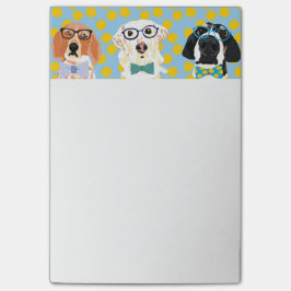Honden in bril notities post-it® notes