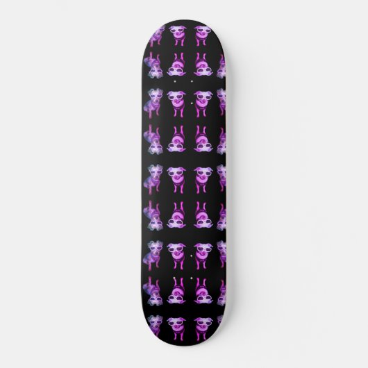Honden in Brillen Persoonlijk Skateboard (Voorkant)