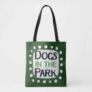 Honden in de Canvas tas
