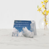 Honden in de hemel kaart (Gele Bloem)