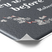 Honden in de hemel - kunstdrukken poster (Hoek)