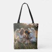 Honden in de hemel tote bag (Achterkant)