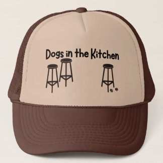 Honden in de Keuken Trucker Hoed Pet