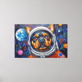 HONDEN IN DE RUIMTE-13 CANVAS AFDRUK (Voorkant)