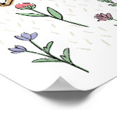 Honden in de tuin II | Eat Play Love Poster (Hoek)