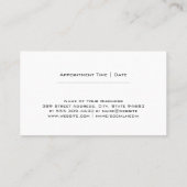 Honden in de tuin visitekaartje (Achterkant)