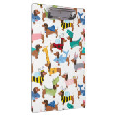 Honden in Disguise Halloween Costume Dachshunds  Klembord (Rechts)