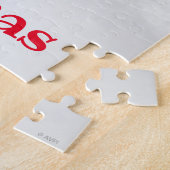 Honden in een vrachtwagen legpuzzel (Zijkant)