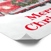 Honden in een vrachtwagen poster (Hoek)