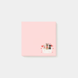 Honden in envelope Love Post-it® Notes