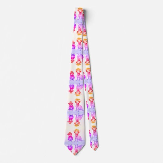 Honden in glazen stropdas (Voorkant)